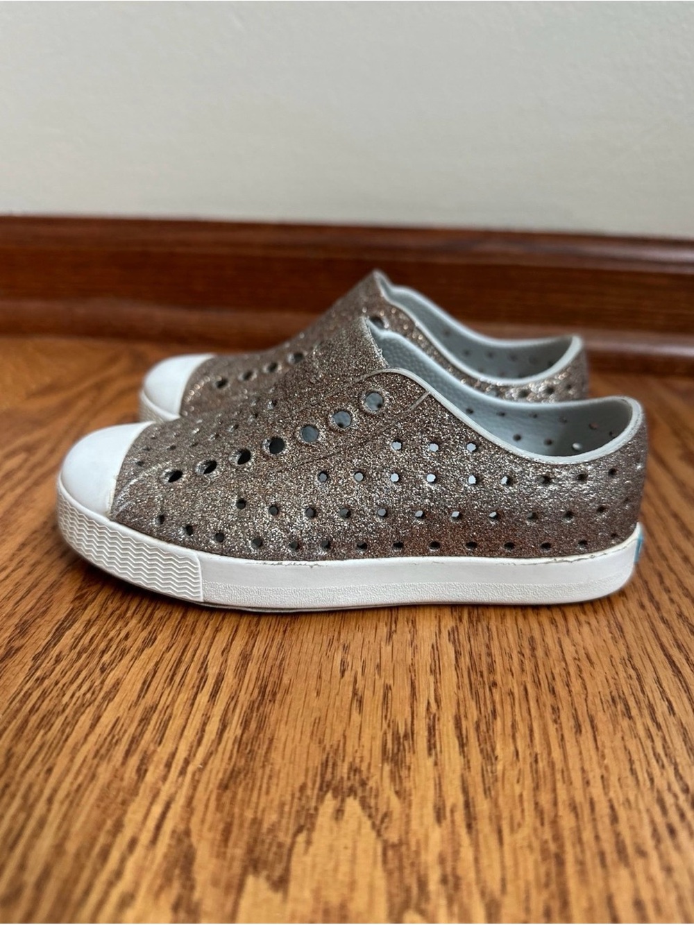 Native Jefferson Shoes Girls C8 Bling Glitter